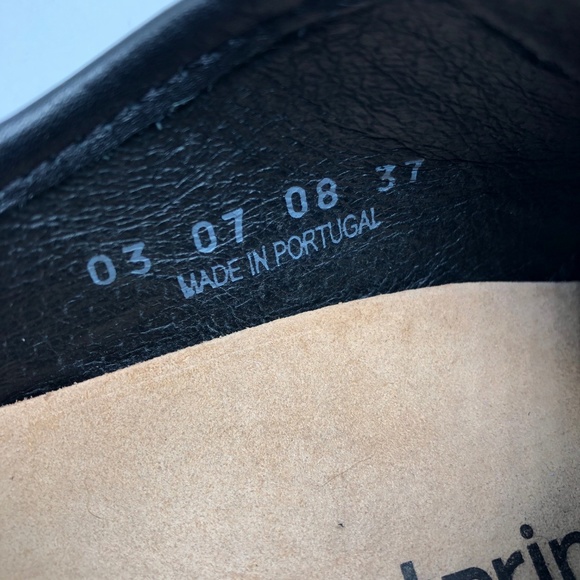 Womens Birkenstock Footprints Blk ZStrap EUR37 US7 - Picture 7 of 7